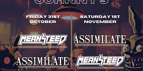 THE MIGHTY GOAT PRESENTS\u2026 TWO NIGHTS AT JOHNNY\u2019S!