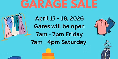Cedar Pointe Garage Sale