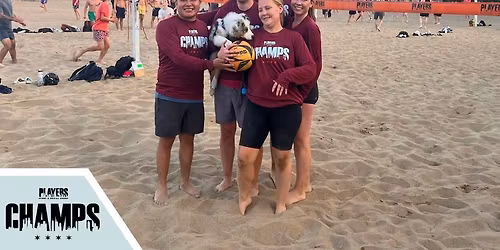 Players Beach Series #10 \ud83d\ude0e LABOR DAY | Monday 9\/7\/26 at North Avenue Beach in Chicago \ud83c\udfd0