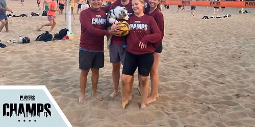 Players Beach Series #10 \ud83d\ude0e LABOR DAY | Monday 9\/7\/26 at North Avenue Beach in Chicago \ud83c\udfd0