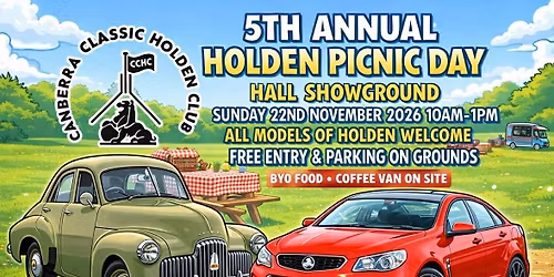 5th Annual Holden Picnic Day