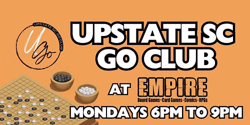 Upstate Go Club Monday Meetup at Empire Games
