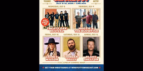 2026 Windy City Smokeout - Wednesday at Windy City Smokeout Festival