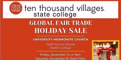 Global Fair Trade Holiday Sale