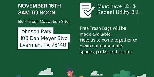 Fall City-Wide Cleanup