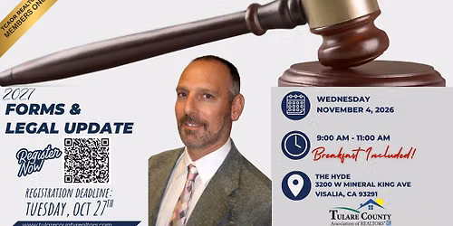 2027 Legal Update with CAR Legal Counsel Neil Kalin