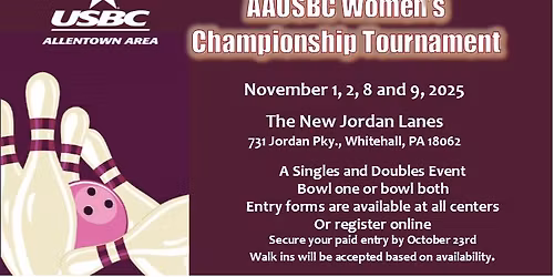 18th Annual AAUSBC Women's Championship Tournamenbt