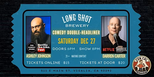 Long Shot Brewery Comedy Night
