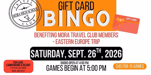 Gift Card BINGO!