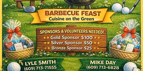 Lacey Elks Lodge 2518 Annual Golf Outing, Mark your Calendar