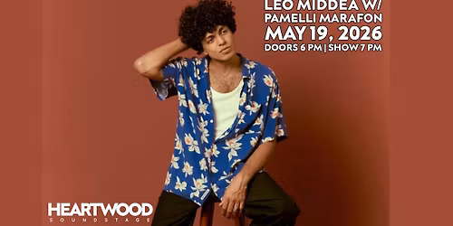 MOVED OUTSIDE: Leo Middea w\/ Pamelli Marafon