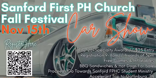 Sanford First PH Car Show & Fall Festival