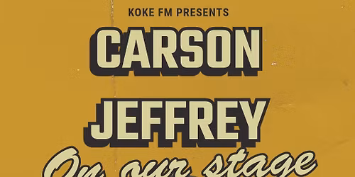 Carson Jeffrey Live \ud83e\udd20