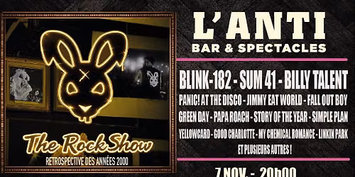 The Rock Show \u00e0 L'Anti Bar & Spectacle