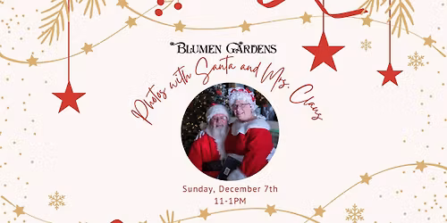 Holiday Photos with Santa and Mrs. Claus