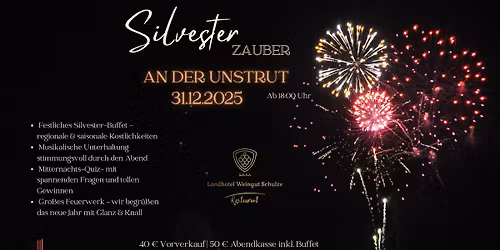 Silvesterzauber an der Unstrut