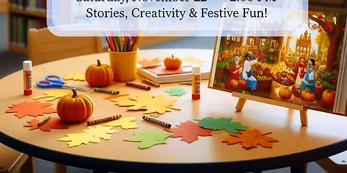 Thanksgiving Craft and Stories
