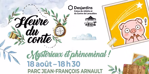 Heure du conte – Mystérieux et phénoménal!