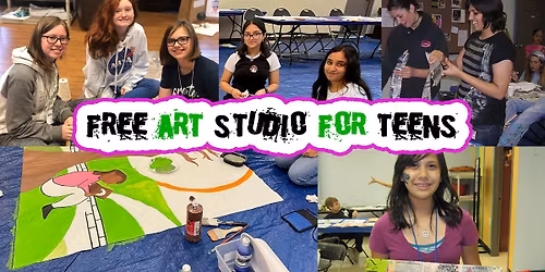 FREE Art Studio for Teens