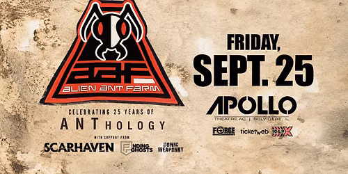 Alien Ant Farm - The Apollo Theatre, Belvidere, IL