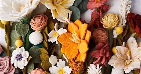 Felted Florals!