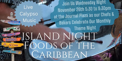 Join us at the Tastes of Highlands Island Night with Live Calypso Music