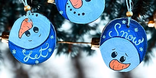 Hand Painted Ornaments (Set of 3) at DC Estate Winery