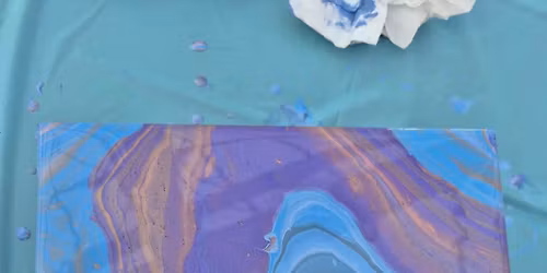 Acrylic Pour Paint Class with Emily!