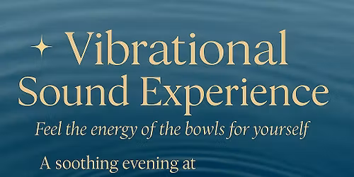 Sound bath experience 