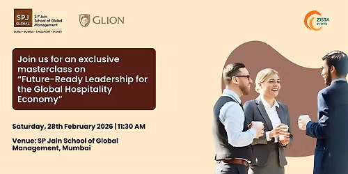 Hospitality & Business Leadership Masterclass: SP Jain School Mumbai