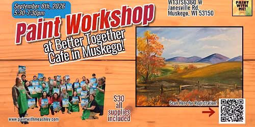 Painting Workshop at Better Together Cafe in Muskego