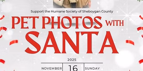 Pet Photos with Santa