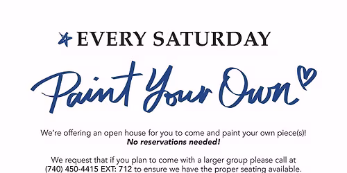 Paint Your Own Stoneware & Hot Chocolate Make & Take