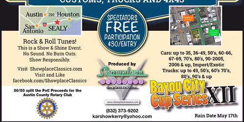 Main St Sealy Car & Truck Show 