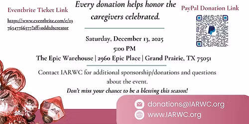 I AM RESLIENT WITH CAREGIVERS Annual Dinner