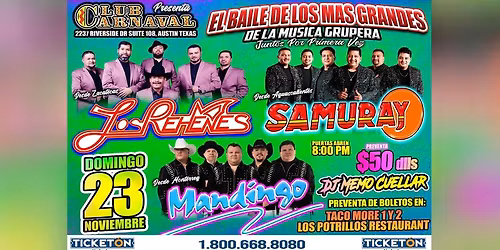 LOS REHENES, SAMURAY & MANDINGO