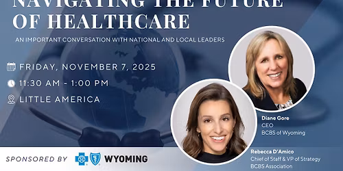 Monthly Chamber Luncheon presented by Blue Cross Blue Shield of Wyoming