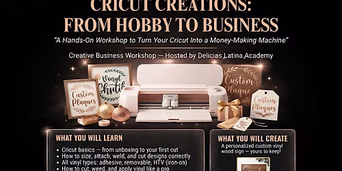 Cricut Creations 101 From Hobby To Business