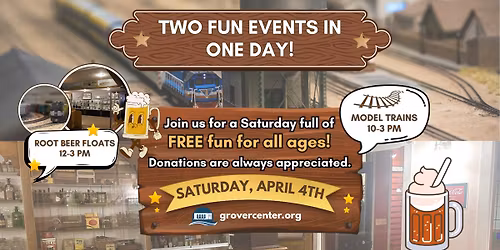 Model Trains & FIRST Root Beer Float Day! \ud83d\ude82\ud83c\udf66