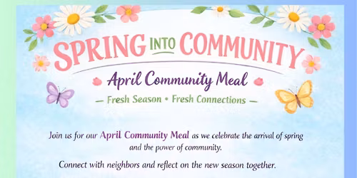 Spring into Community Meal