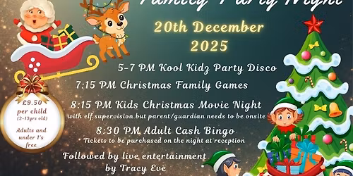 Christmas Family Party Night