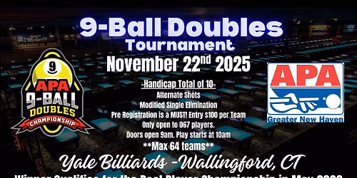 9-Ball Doubles for Vegas