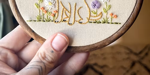 Olive Hand Embroidery Class - Anchorage