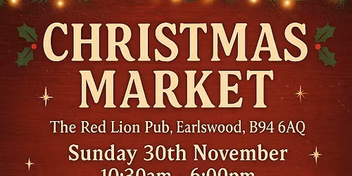 Red Lion Pub - Christmas Craft Market