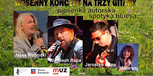 Poniedzia\u0142ek Jazz Fana - Wiosenny koncert na TRZY gitary: Rudnicki, Rapa i Rapa