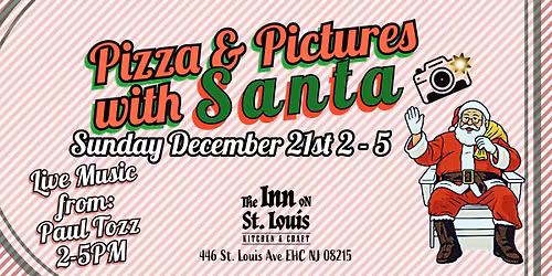 Pizza & Pictures with Santa