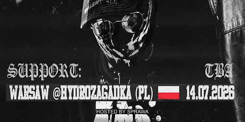 MARLON DUBOIS (Shed Theory) | WARSAW (PL) @Hydrozagadka | 14.07.2026