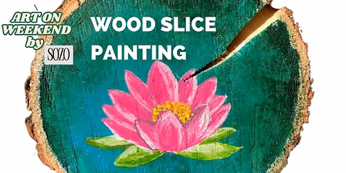 Wood Slice Painting