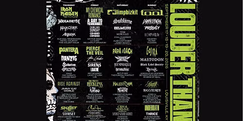 Louder Than Life Festival: Iron Maiden - Thursday