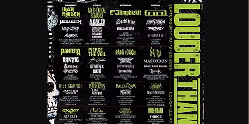 Louder Than Life Festival: My Chemical Romance - Friday